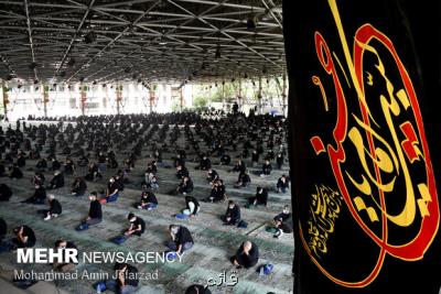 مراسم عزاداری دهه دوم محرم در مسجد دانشگاه تهران