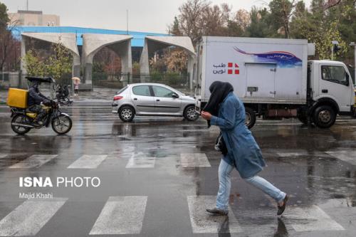 کیفیت مطلوب هوای بارانی تهران