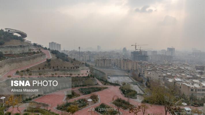 هوای تهران همچنان آلوده برای گروههای حساس