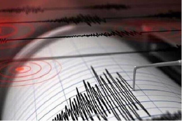 مختصات زلزله ۵ و چهار دهم ریشتری خوی آذربایجان غربی