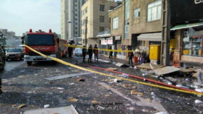 انفجار یک رستوران در خیابان ستارخان