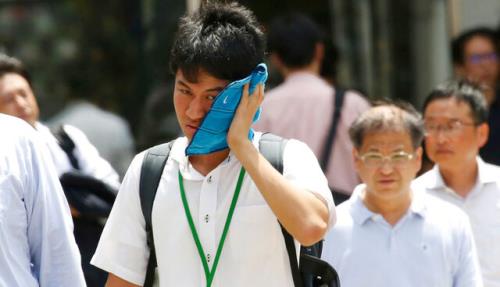 هشدار افزایش دما در سرتاسر ژاپن