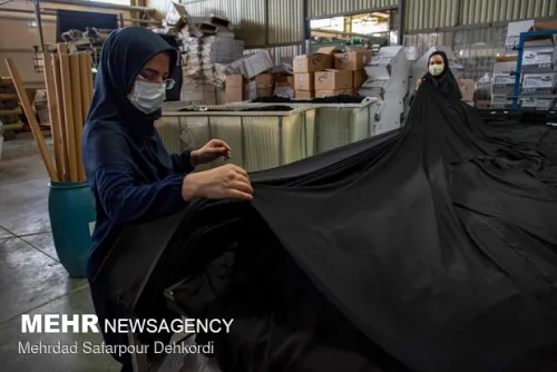 پارچه ایرانی برای چادر در کشور وجود ندارد
